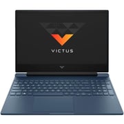 HP Victus Gaming (2023) Laptop - 13th Gen / Intel Core i7-13700H / 15.6inch FHD / 512GB SSD / 16GB RAM / 6GB NVIDIA GeForce RTX 4050 Graphics / Windows 11 Pro / English Keyboard / Blue / International Version - [15FA1056NIA]