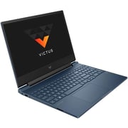 HP Victus Gaming (2023) Laptop - 13th Gen / Intel Core i7-13700H / 15.6inch FHD / 512GB SSD / 16GB RAM / 6GB NVIDIA GeForce RTX 4050 Graphics / Windows 11 Pro / English Keyboard / Blue / International Version - [15FA1056NIA]