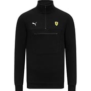 Ferrari Quarter Zip Sports T-shirt Black Extra Large