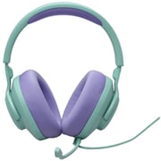JBL QUANTUM 100 M2 Wired Over Ear Gaming Headset Cyan