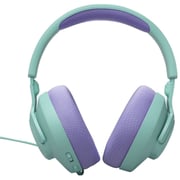 JBL QUANTUM 100 M2 Wired Over Ear Gaming Headset Cyan
