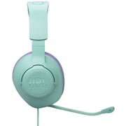 JBL QUANTUM 100 M2 Wired Over Ear Gaming Headset Cyan
