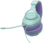 JBL QUANTUM 100 M2 Wired Over Ear Gaming Headset Cyan