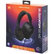 JBL QUANTUM 100 M2 Wired Over Ear Gaming Headset Black