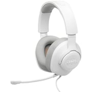 JBL QUANTUM 100 M2 Wired Over Ear Gaming Headset White