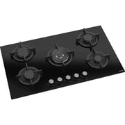 Ocean Built-In Hob, 5 Burners, Gas, Ceramic, 90 Cm, Black - OHGGR9401NPROSC