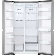 LG LinearCooling Side by Side Refrigerators Silver - GR-B267KLJW
