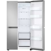 LG LinearCooling Side by Side Refrigerators Silver - GR-B267KLJW