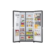 LG Side By Side Refrigerator 674 Litres GR-X267CQEW