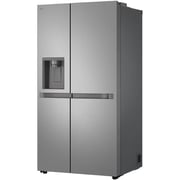 LG Side By Side Refrigerator Platinum Silver 684L Gross - GR-L267KLKW