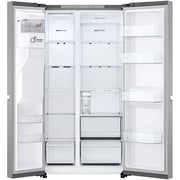 LG Side By Side Refrigerator Platinum Silver 684L Gross - GR-L267KLKW