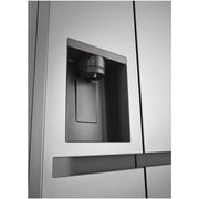 LG Side By Side Refrigerator Platinum Silver 684L Gross - GR-L267KLKW
