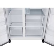 LG Side By Side Refrigerator Platinum Silver 684L Gross - GR-L267KLKW