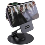 Porodo Foldable Charging Station Black