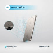 Powerology Power Bank 5000mAh Titanium PPBCHA63-TI