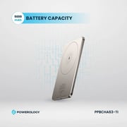 Powerology Power Bank 5000mAh Titanium PPBCHA63-TI