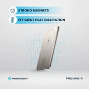 Powerology Power Bank 5000mAh Titanium PPBCHA63-TI
