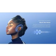 Oraimo OTW-625 Spacebuds Z True Wireless Earbuds Obsidian Black