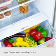 Panasonic Top Mount Refrigerator 410L Silver - NR-BC535VSAE