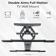 Precision Mount Series: Universal Heavy-Duty Adjustable TV Wall Bracket for 75-120 Inch Screens