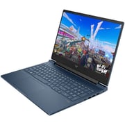 HP Victus Gaming (2024) Laptop - 14th Gen / Intel Core i7-14700HX / 16.1inch FHD / 512GB SSD / 16GB RAM / 8GB NVIDIA GeForce RTX 4060 Graphics / FreeDOS / English Keyboard / Blue / International Version - [16-R1024NIA]