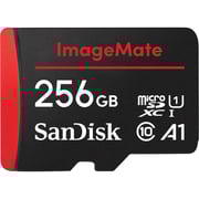 SanDisk MicroSDXC Memory Card/Adapter UHS-I 256GB Black SDSQUAC-256G-AW6KA