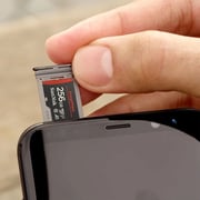 SanDisk MicroSDXC Memory Card/Adapter UHS-I 256GB Black SDSQUAC-256G-AW6KA