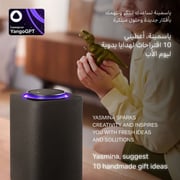 Yasmina Max AI Enabled Smart Bluetooth Speaker Black