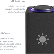 Yasmina Max AI Enabled Smart Bluetooth Speaker Black