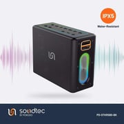 Porodo Soundtec Quantum Bluetooth Speaker Silver