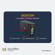 Porodo Soundtec Quantum Bluetooth Speaker Silver