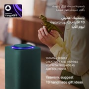 Yasmina Mini AI Enabled Smart Bluetooth Speaker Green