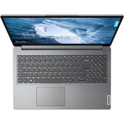 Lenovo IdeaPad 1 15IJL7 (2024) Laptop - Intel Celeron N4500 / 15.6inch HD / 128GB SSD / 4GB RAM / Shared Intel UHD Graphics / Windows 11 Home / English & Arabic Keyboard / Cloud Grey / Middle East Version - [82LX00C7AD]