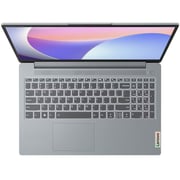 Lenovo IdeaPad Slim3 15IRH8 (2024) Laptop - 13th Gen / Intel Core i7-13620H / 15.6inch FHD / 512GB SSD / 16GB RAM / Shared Intel UHD Graphics / Windows 11 Home / English & Arabic Keyboard / Arctic Grey / Middle East Version - [83EM004XAD]