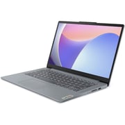 Lenovo IdeaPad Slim3 14IAN8 (2024) Laptop - Intel Core i3-N305 / 14inch FHD / 512GB SSD / 8GB RAM / Shared Intel UHD Graphics / Windows 11 Home / English & Arabic Keyboard / Arctic Grey / Middle East Version - [82XA0039AD]