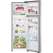 LG Top Freezer Refrigerator, Platinum Silver color, Smart Diagnosis, Inverter Compressor
