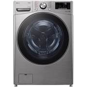 LG 21 kg Washer with 12 Kg Dryer, Front Load washing Machine with AI DD (Intelligent Care with 18% More Fabric Protection) , Stainless Silver color,ThinQ