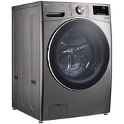LG 21 kg Washer with 12 Kg Dryer, Front Load washing Machine with AI DD (Intelligent Care with 18% More Fabric Protection) , Stainless Silver color,ThinQ