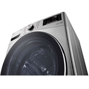 LG 21 kg Washer with 12 Kg Dryer, Front Load washing Machine with AI DD (Intelligent Care with 18% More Fabric Protection) , Stainless Silver color,ThinQ
