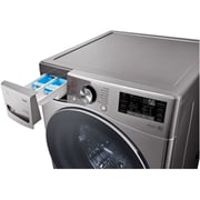 LG 21 kg Washer with 12 Kg Dryer, Front Load washing Machine with AI DD (Intelligent Care with 18% More Fabric Protection) , Stainless Silver color,ThinQ