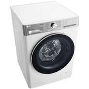 LG Capacity 12kg, Front Load, White Color, TrueSteam, 6 Motion DD, Inverter Direct Drive Motor