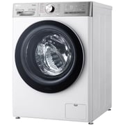 LG Capacity 12kg, Front Load, White Color, TrueSteam, 6 Motion DD, Inverter Direct Drive Motor