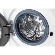 LG Capacity 12kg, Front Load, White Color, TrueSteam, 6 Motion DD, Inverter Direct Drive Motor