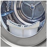 LG 2024 Dual Inverter Dryer, Sensor Dry, Allergy Care, Drum Care, ThinQ (Wi-Fi) Platinum Color