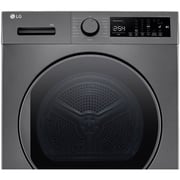 LG Front Load Heat Pump Dryer 8kg, Condenser Type, Stone Silver