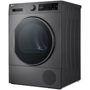 LG Front Load Heat Pump Dryer 8kg, Condenser Type, Stone Silver