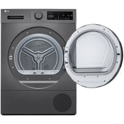 LG Front Load Heat Pump Dryer 8kg, Condenser Type, Stone Silver