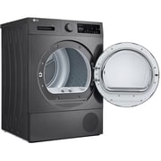 LG Front Load Heat Pump Dryer 8kg, Condenser Type, Stone Silver