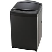 LG Top Load Washer 19kg with AI DD, Steam, Platinum Black – ThinQ Enabled