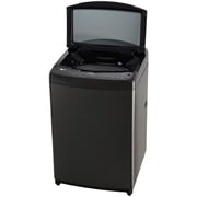 LG Top Load Washer 19kg with AI DD, Steam, Platinum Black – ThinQ Enabled